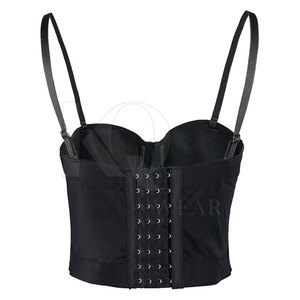 Sujetador de Cuero para Mujer, Talla Grande, Ligero, Transpirable, Nuevo Estilo con Corte Inspirado en la Moda, Interior Suave, Logotipo Frontal, Alta Sujeción - Product Image 2