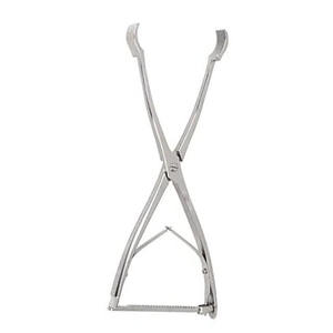 Instrumentos quirúrgicos ortopédicos Fórceps de reducción asimétrica de acero inoxidable regular con bloqueo manual Izquierda Alta Derecha Baja - Product Image 2