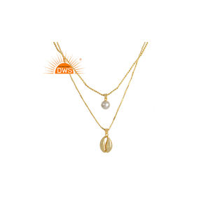 Última Colección Clásica de Joyería Fina Semifina con Diseño Artesanal en Latón Chapado en Oro de 18K y Perlas Naturales - Product Image 1