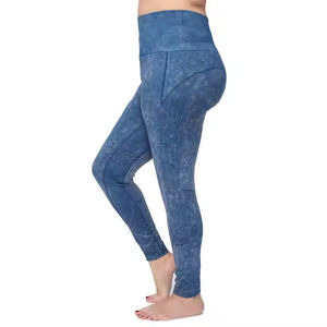 Dernier modèle de vêtements leggings de yoga pour femmes Pantalons de sport Leggings de fitness pour femmes avec service OEM - Product Image 4
