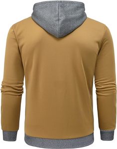 Sudadera con Capucha Corta Unisex Personalizada de 400 GSM para Hombre, con Cremallera Completa, Teñido Anudado, Antibacteriana y Cortavientos - Product Image 2