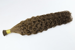 SHY I Tip Virgin European Hair Extensions Machine Double Trame Droite Brun Blonde 1 g/pcs Toutes Les Couleurs Convient Salon - Product Image 3