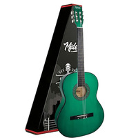 4/4 Green Classical Guitar with Adjustable Truss Rod and Spruce Top | Midex CG-270GR