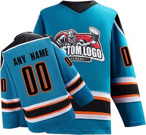 Profesional de alta calidad sublimación logotipo personalizado Hockey sobre hielo Jersey equipo nombre Logo diseño personalizado baja tasa Hockey sobre hielo Jersey - Product Image 1