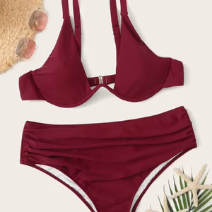 ชุดว่ายน้ำชายหาดเซ็กซี่สำหรับผู้หญิงชุดว่ายน้ำบิกินี่ชุดชายหาดโลโก้/ฉลาก - Product Image 1