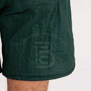 Vente d'été chaude hommes de haute qualité personnalisable Nylon coton Shorts décontractés Anti-rides fermeture éclair maille poche plage Gym Shorts - Product Image 5