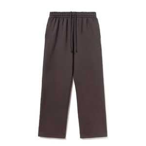 Custom Blank Baggy Wide Leg Trousers Men <b>Joggers</b> High Quality Cotton Terry Fleece Oversized <b>Stacked</b> Pants Flared Sweatpants Mid - Product Image 1