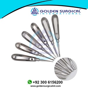 Kit de Elevadores de Extracción de Acero Inoxidable para Dentistas, Elevadores de Luxación para Conductos Radiculares, Rectos y Curvos - Product Image 4