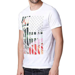 Ropa de verano Impresión personalizada Hombres Camisetas Venta directa de fábrica Hombres cómodos Camisetas para la venta - Product Image 3
