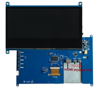 Raspberry Pi pantalla Módulo de pantalla táctil integrado 1024*600 Placa de controlador LCD Monitor de interfaz Usb pantalla de visualización Linux de 10,1 pulgadas