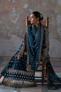 Ensemble Salwar Kameez 3 pièces pour femmes, style traditionnel indien pakistanais, velours respirant à séchage rapide, couleur unie, haute qualité - Product Image 2