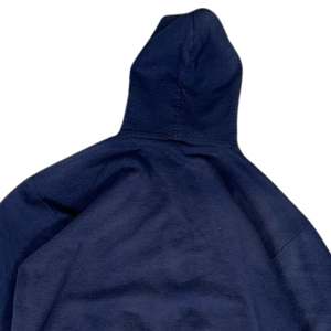 Sun faded washed Navy zip HOODIE hombres sudadera de algodón de gran tamaño zip full streetwear HOODIE Loose fit casual fleece hoodies venta - Product Image 6