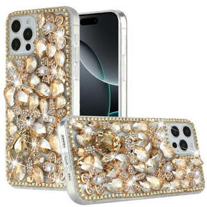Funda para iPhone 17 Air con Diamantes y Adornos, Diseño Bling 67 - Product Image 1