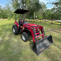 TRACTOR CARGADOR MAHINDRA 1626 DE ALTO RENDIMIENTO, 25.9 HP, 4X4, MOTOR DIÉSEL DE 3 CILINDROS, SISTEMA DE TRANSMISIÓN HIDROSTÁTICA DE 3 RANGOS EN VENTA