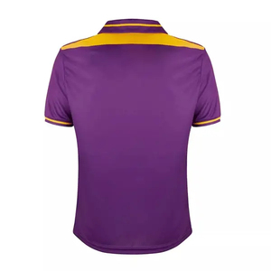 Maillot de football en polyester pour hommes respirant meilleur matériau vêtements de sport maillots personnalisés solide à manches courtes pour l'été et l'hiver - Product Image 2