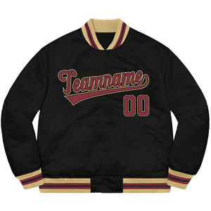 Chaqueta Varsity Personalizada de Invierno, Casual, Holgada, Resistente al Viento, para Hombre y Mujer, Uniforme de Equipo de Alta Calidad, Ropa Deportiva Urbana, Venta al Por Mayor - Product Image 3