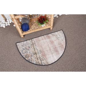 Alfombra turca Vintage marrón y Beige, alfombra de yute de tejido plano de retazos bohemios clásicos de 2,5x1,5 pies para sala de estar - Product Image 2