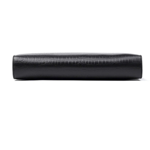 Leather Clutch Bag with Zipper Closure and Lock Feature Vintage Style for Daily Use All Seasons - Product Image 6