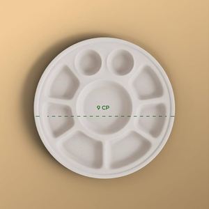 แผ่นชานอ้อยแบบใช้แล้วทิ้ง9 CP ผลิตในอินเดีย - Product Image 4