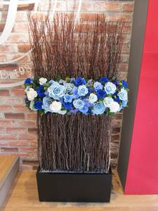 Rosas artificiales japonesas de alta calidad, venta al por mayor, flores y plantas preservadas para decoración de pared grande de boda - Product Image 6