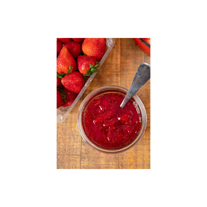 Confiture de fraises mûries au soleil, douce et acidulée, à saveur naturelle et rafraîchissante - Product Image 3