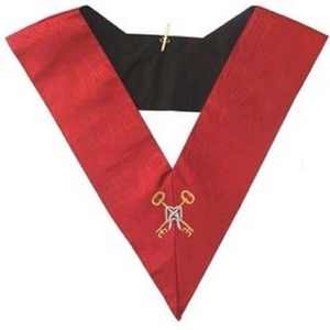 คอเสื้อปรับแต่งได้สำหรับช่างก่ออิฐปลอกคอเครื่องราชกกุธภัณฑ์ลายกุหลาบอัศวิน18th องศาคอเสื้อ - Product Image 3