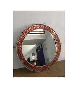 กระจกแขวนผนังรูปร่างและขนาดกำหนดเองกระจกติดผนังกระจกติดผนังบ้านโรงแรมรีสอร์ทการออกแบบที่ทันสมัยโดยโลกโลหะอินเดีย - Product Image 2