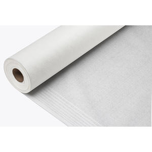 Rouleau de nappe imprimée Nairobi gris 1,2x25m blanc Bambutex Naturel B2B - Product Image 1
