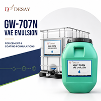 Émulsion polymère VAE GW-707N avec excellente compatibilité cimentaire pour revêtements imperméables et matériaux de construction