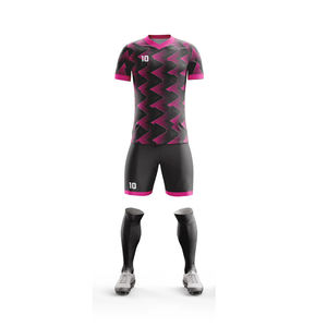 OEM alta calidad nuevo diseño de sublimación uniforme de fútbol de los hombres ropa deportiva uniforme de entrenamiento de fútbol - Product Image 1