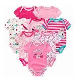 100% Organic Cotton Infant <b>Bodysuit</b> Romper Wholesale <b>Baby</b> Onesie with Snap Button Closure for Spring - Product Image 6