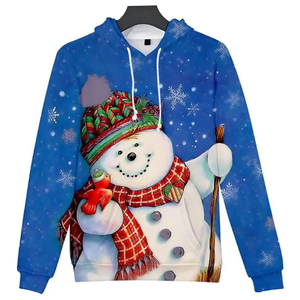 Sudaderas con capucha navideñas de moda de calidad superior para hombre, ropa de talla grande, sudaderas con capucha navideñas, sudaderas con capucha transpirables - Product Image 3