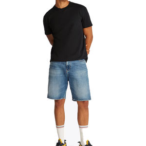 เสื้อยืดคอกลมเปิดไหล่สำหรับผู้ชายผ้าฝ้าย100% โอเวอร์ไซส์2025ออกแบบได้ตามต้องการ - Product Image 6