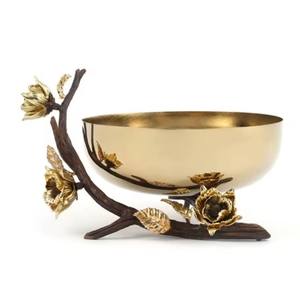 Bol décoratif de table en métal texturé à finition antique tendance pour la maison, les hôtels, les restaurants, servant de bol à fruits - Product Image 6