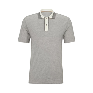 Mosaic Impex hombres 100% algodón para Polo camiseta de alta calidad clásico Color sólido gran oferta lienzo rayas cuello totalmente algodón Polo - Product Image 1