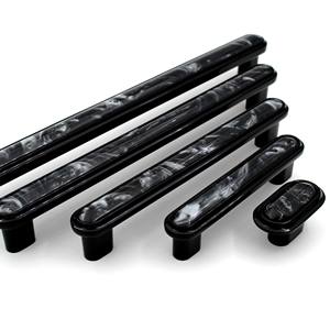 Boutons en marbre blanc et noir les plus vendus avec une taille de forme de couleur personnalisée fabriqués en Inde Article - Product Image 4