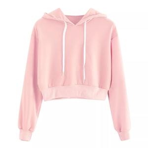 เสื้อครอปสตรีแบบสั้นมีฮู้ดของผู้หญิงเสื้อครอปแบบลำลองพิมพ์ลาย - Product Image 3