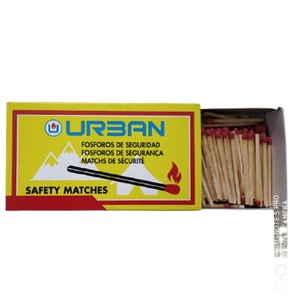 Safety Eco-Friendly Kitchen Matches 200 Fills Per Box 200 Sticks Custom Color Match Head 47mm Splints Plain <b>Side</b> Printing - Product Image 2