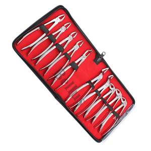 ชุดคีมทันตกรรม10ชิ้นสำหรับผู้ใหญ่ชุดอุปกรณ์ผ่าตัดเอาฟันชุดผ่าตัดช่องปาก - Product Image 1