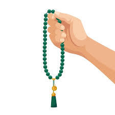 Cuentas de Tasbih Vintage de Alta Calidad, Accesorio de Oración Elegante y Unisex para el Islam Clásico - Product Image 6