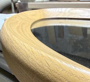 Luxury <b>Walnut</b> Art Deco Handmade Wooden Standing <b>Mirror</b> Eco-Friendly Lightweight Decorative Home <b>Mirror</b> at Best Price - Product Image 2