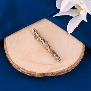 Colgante de Estilo Antiguo con Motivo Griego Chapado en Oro, Tamaño 55x6 mm - Product Image 1