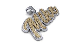 Pendentif classique avec plaque signalétique gravée Collier unisexe pour expression personnelle Pendentif personnalisé - Product Image 5