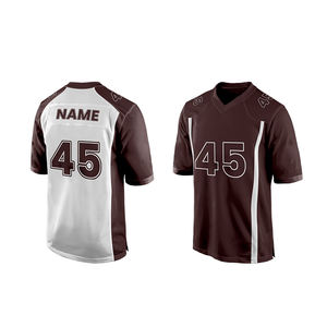 Nuevo modelo barato juvenil personalizado impreso mejores diseños con precio barato uniformes de fútbol americano - Product Image 5