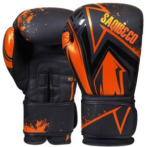 Gants de boxe métalliques de haute qualité MMA Muay Thai Sparring Fight Training Gants de boxe pour hommes et femmes - Product Image 5