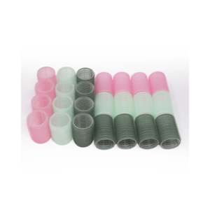 Lot de 24 bigoudis en plastique de 3 cm de diamètre et 6 cm de long, à température froide, pour le coiffage et la mise en forme des cheveux (formes cylindriques et en bâtonnets) - Product Image 1