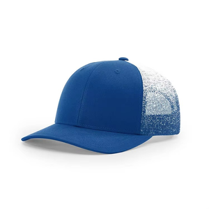 2025 nuevo logotipo personalizado colores sólidos bordado personalizado gorra de camionero en blanco 112 gorras de camionero malla impresa - Product Image 2