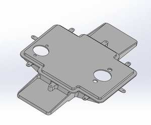 Matériel UAV en aluminium durable avec accessoires de drones à revêtement de surface - Product Image 2