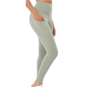 Leggings para Mujer, Sólidos, con Cordón, Sin Costuras, de Cintura Alta, para Yoga, Gimnasio, Ropa Deportiva Elástica, Transpirable, Elegante y Cómoda - Product Image 4