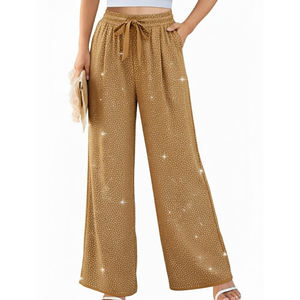 Pantalon en strass pour femmes, tendance et personnalisé, produit à succès, pantalon en strass pour femmes personnalisé, faible MOQ - Product Image 1